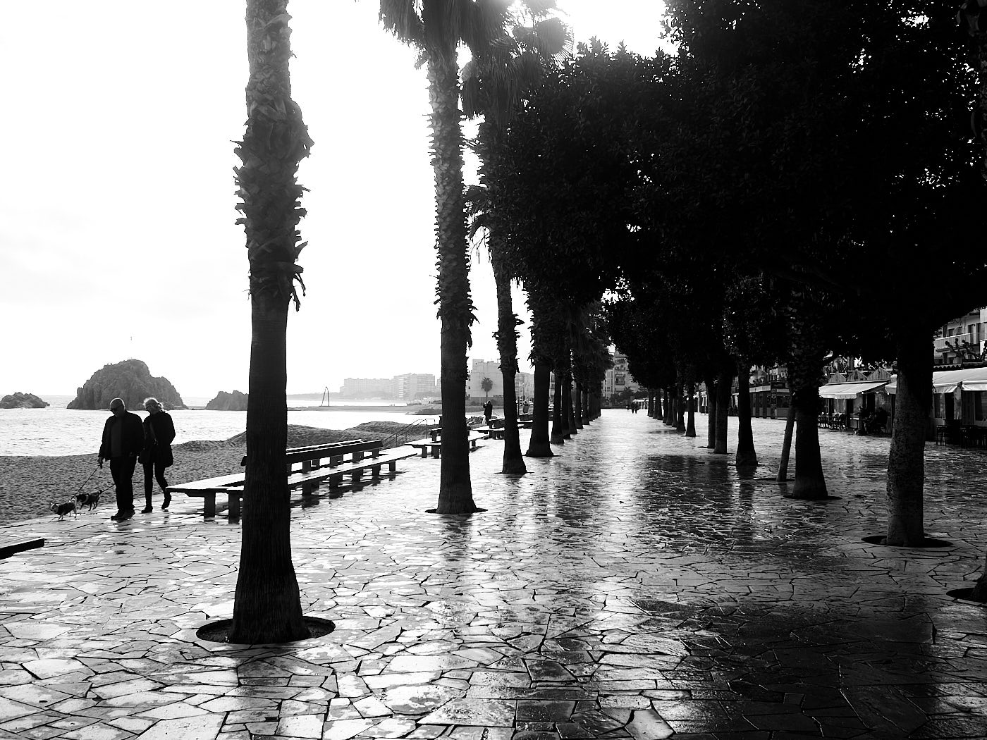 Tossa’s boulevard